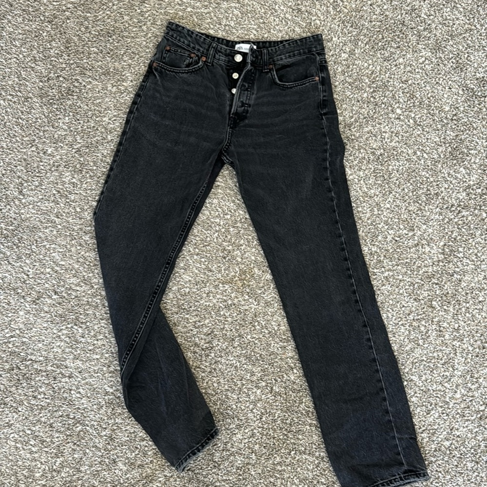 Zara black jeans women’s sz 6
